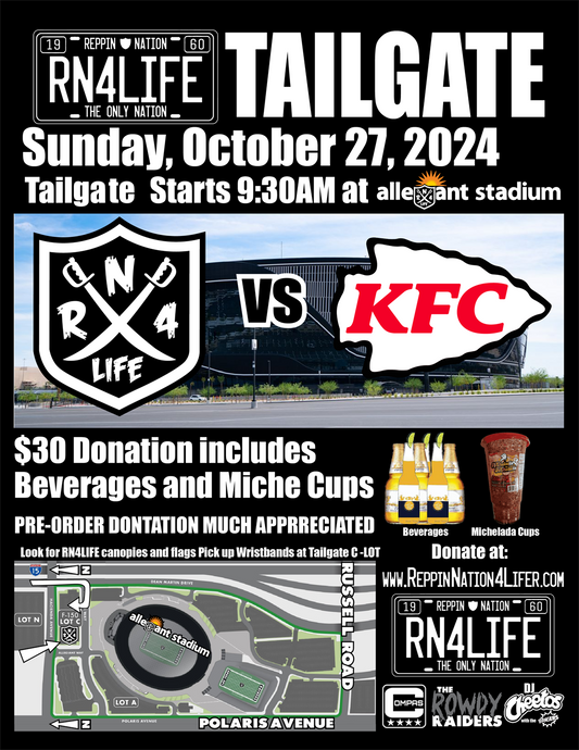 LV Tailgate Drink Donations for 10-27-2024 PRE-ORDER ONLY