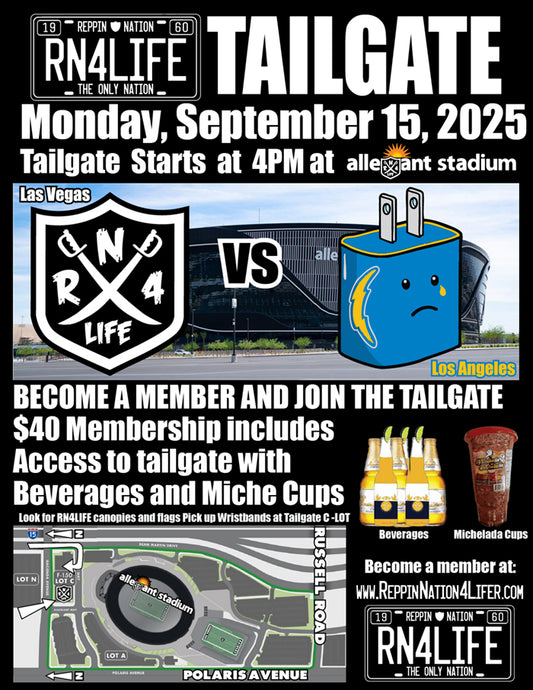LV Tailgate Membership for 9-15-2025 PRE-ORDER ONLY
