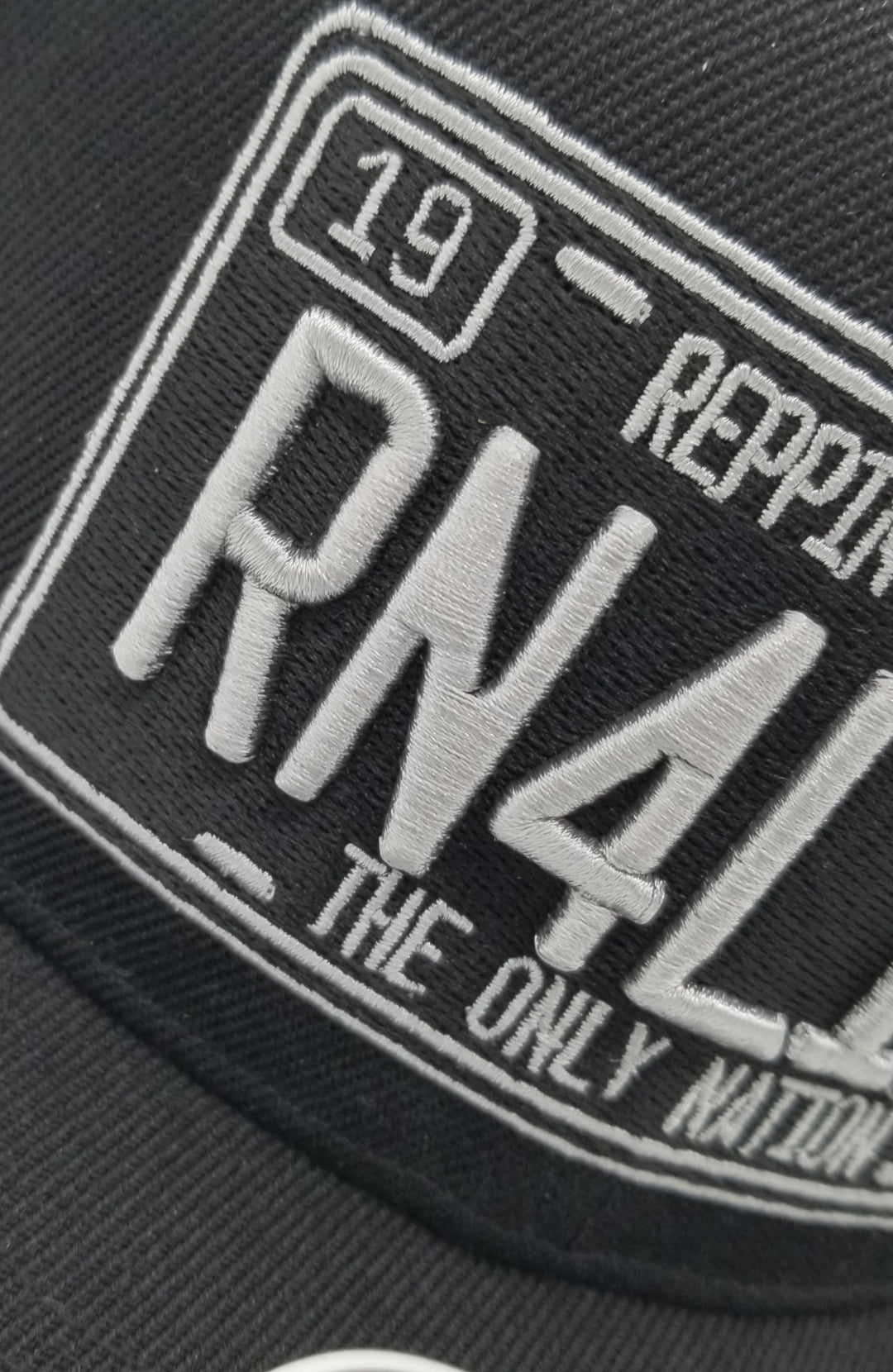 License to Rep Snapback - Gray Logo