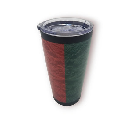 Tri Color Aztec Stone Tumbler