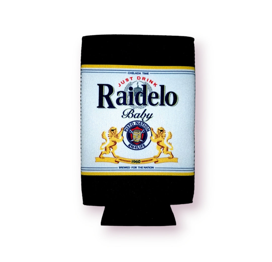 Raider White Coozie Combo Pack