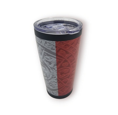 Tri Color Aztec Stone Tumbler