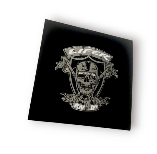 Lifer Skull Pin