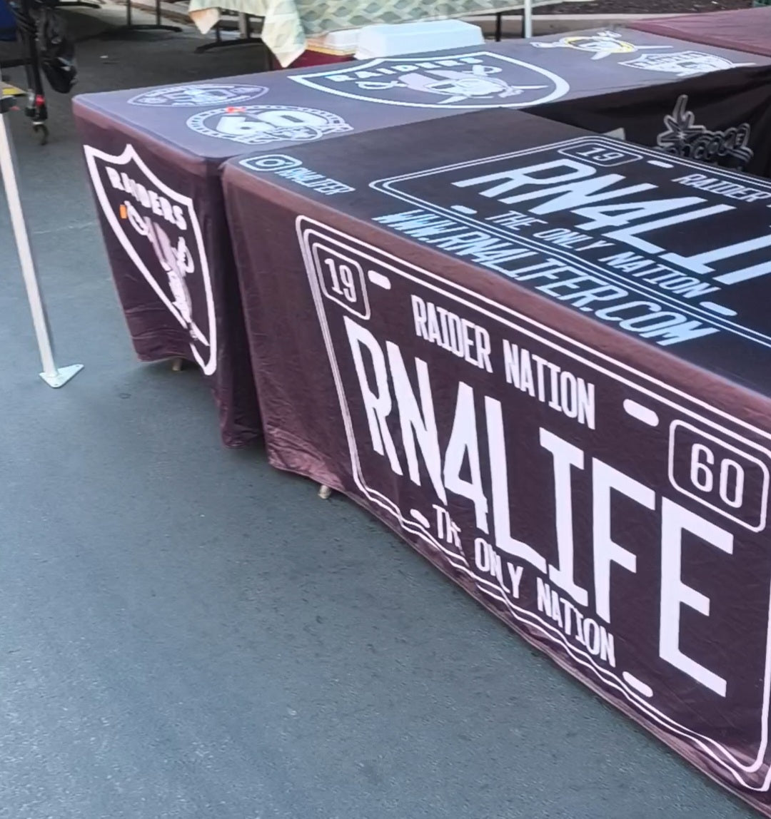 Table Cover - Custom 6' table cloth