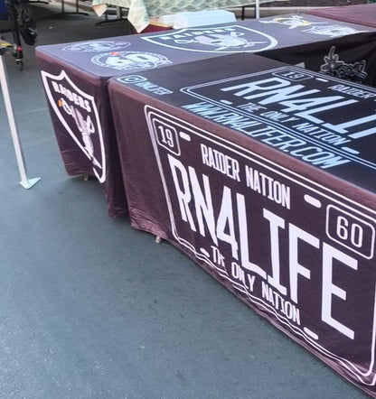 Table Cover - Custom 6' table cloth