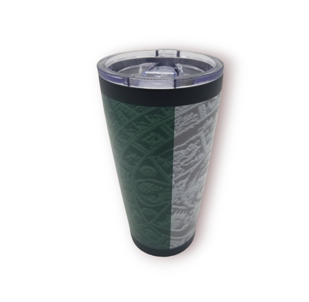 Tri Color Aztec Stone Tumbler