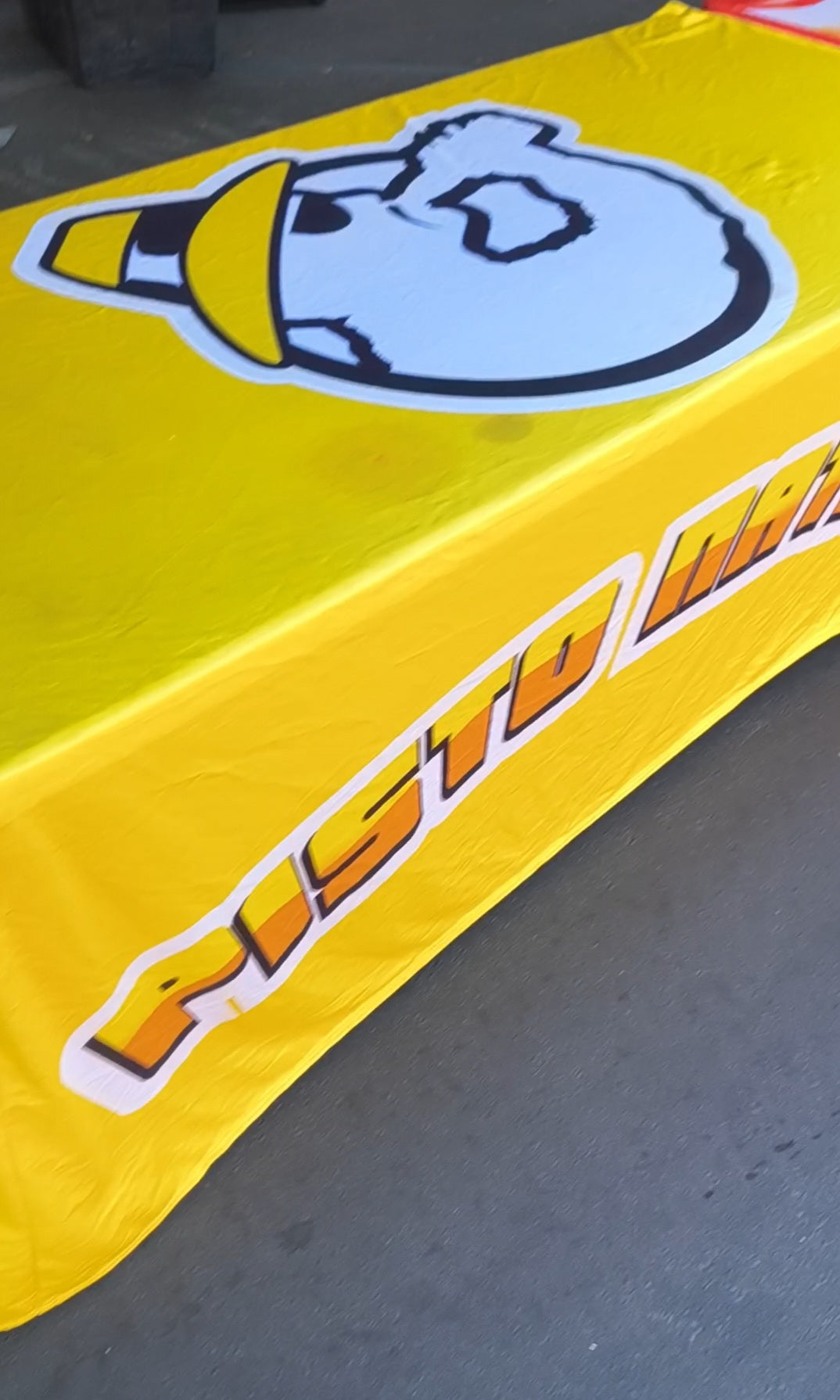 Table Cover - Custom 6' table cloth