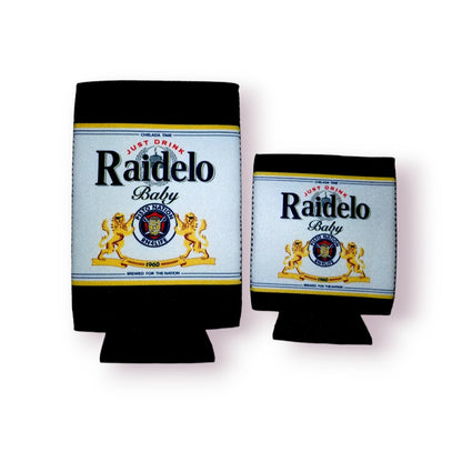 Raider White Coozie Combo Pack