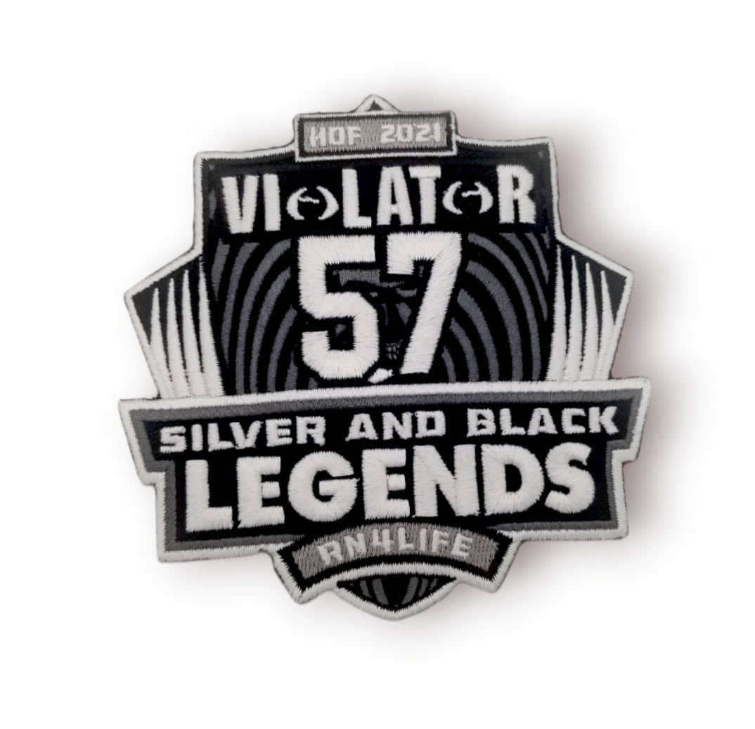 Silver and Black Legends Violator Patch